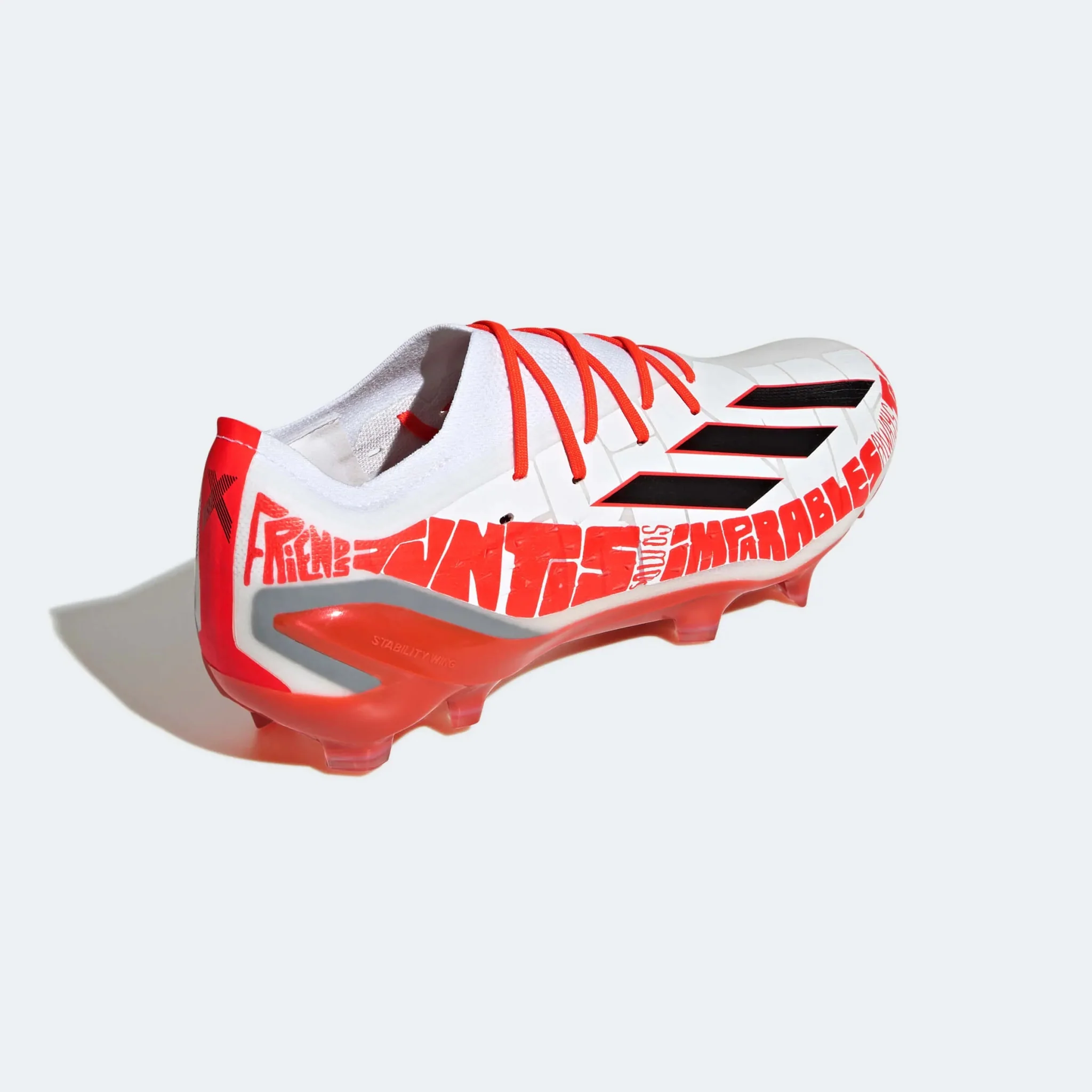adidas X Speedportal Messi.1 FG - Black-Solar Red - Image 4