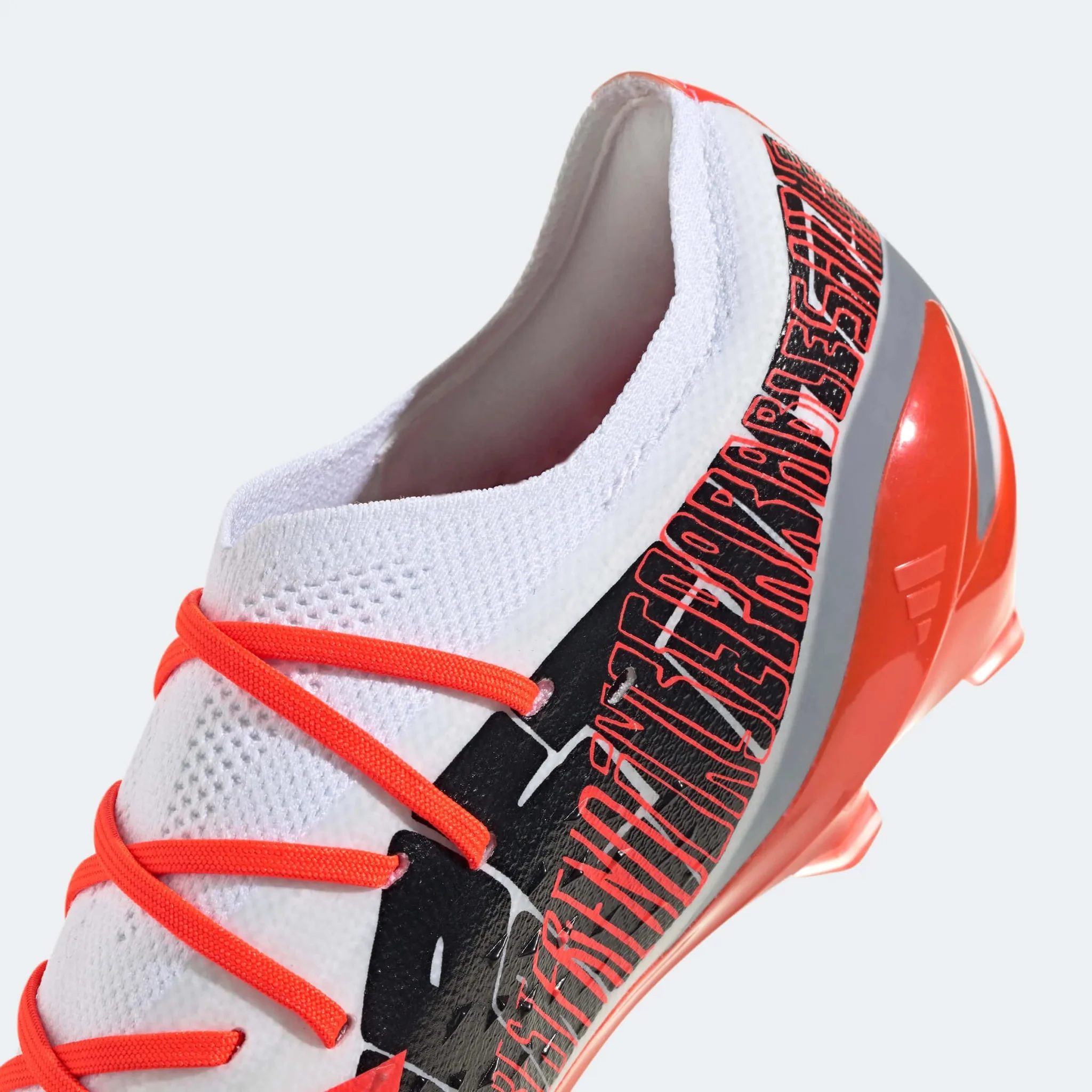 adidas X Speedportal Messi.1 FG - Black-Solar Red - Image 7