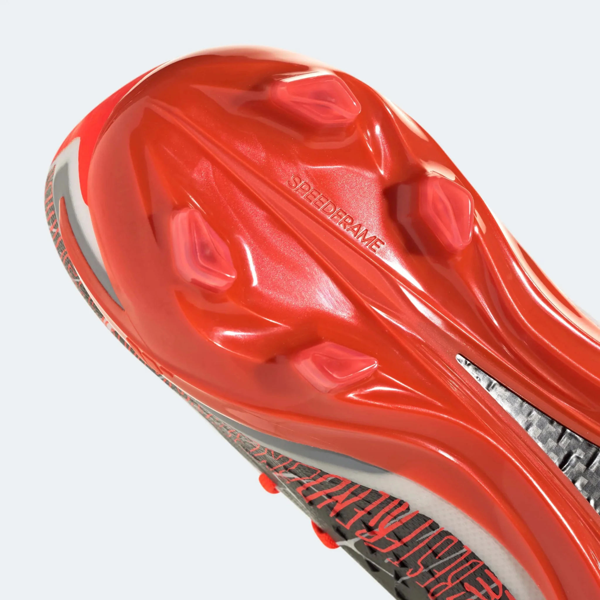 adidas X Speedportal Messi.1 FG - Black-Solar Red - Image 8