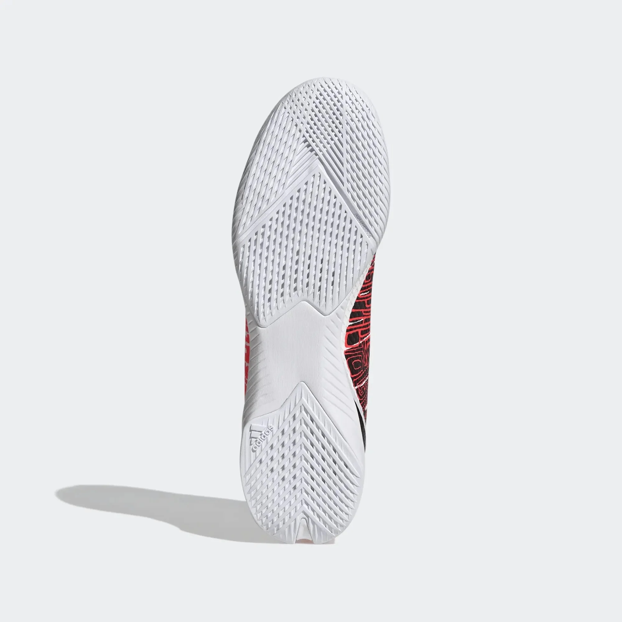 adidas X SpeedPortal Messi .3 Indoor - White-Black-Solar Red - Image 6
