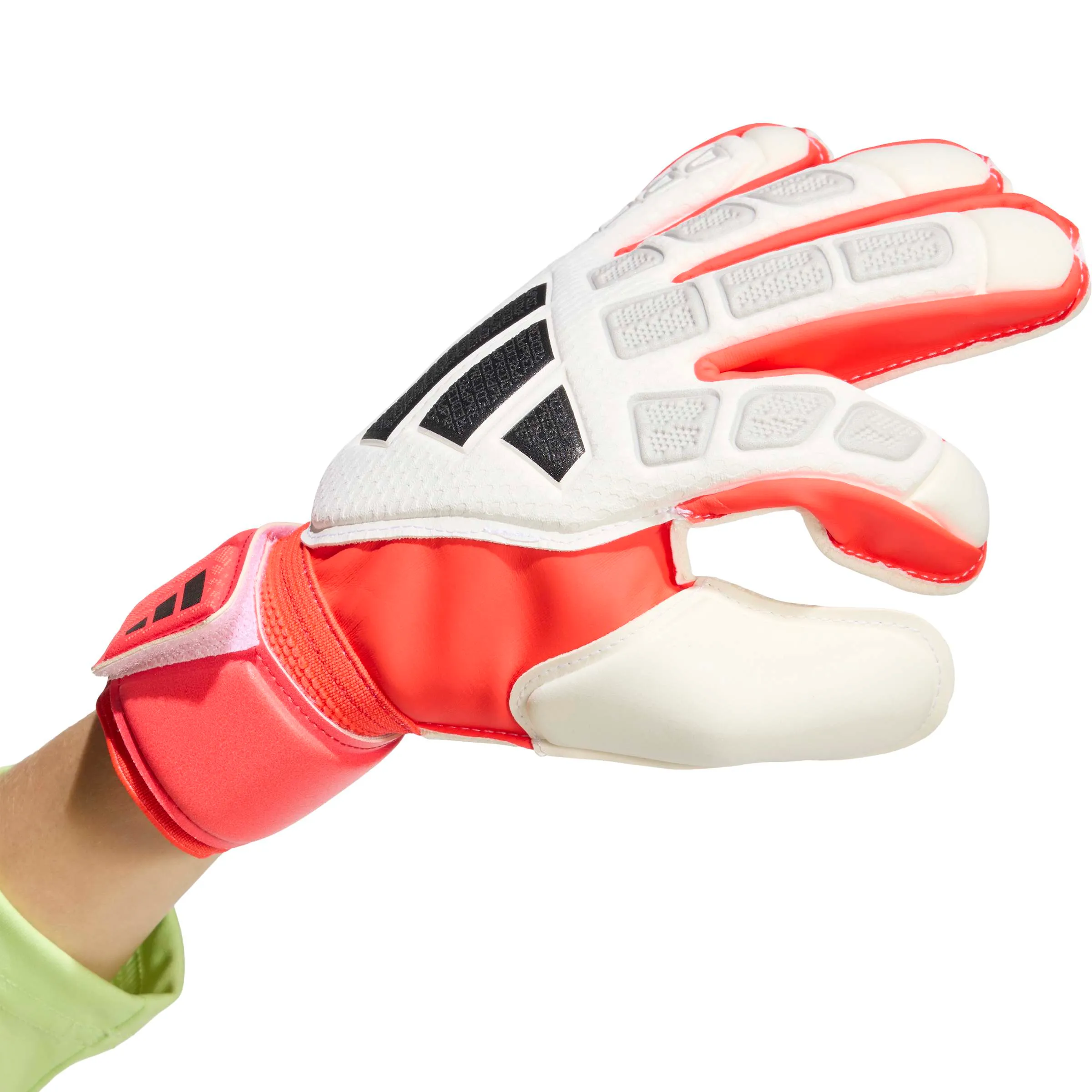 adidas Youth Predator GL Match Fingersave Goalkeeper Gloves - Image 3