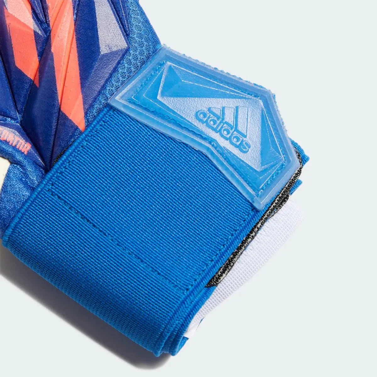 adidas Youth Predator GL Pro Goalkeeper Gloves - Hi Res Blue-Turbo - Image 3