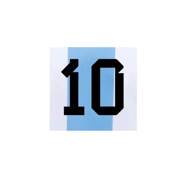 Argentina 2023 Home Messi #10 3 Star Jersey Name Set - Image 2