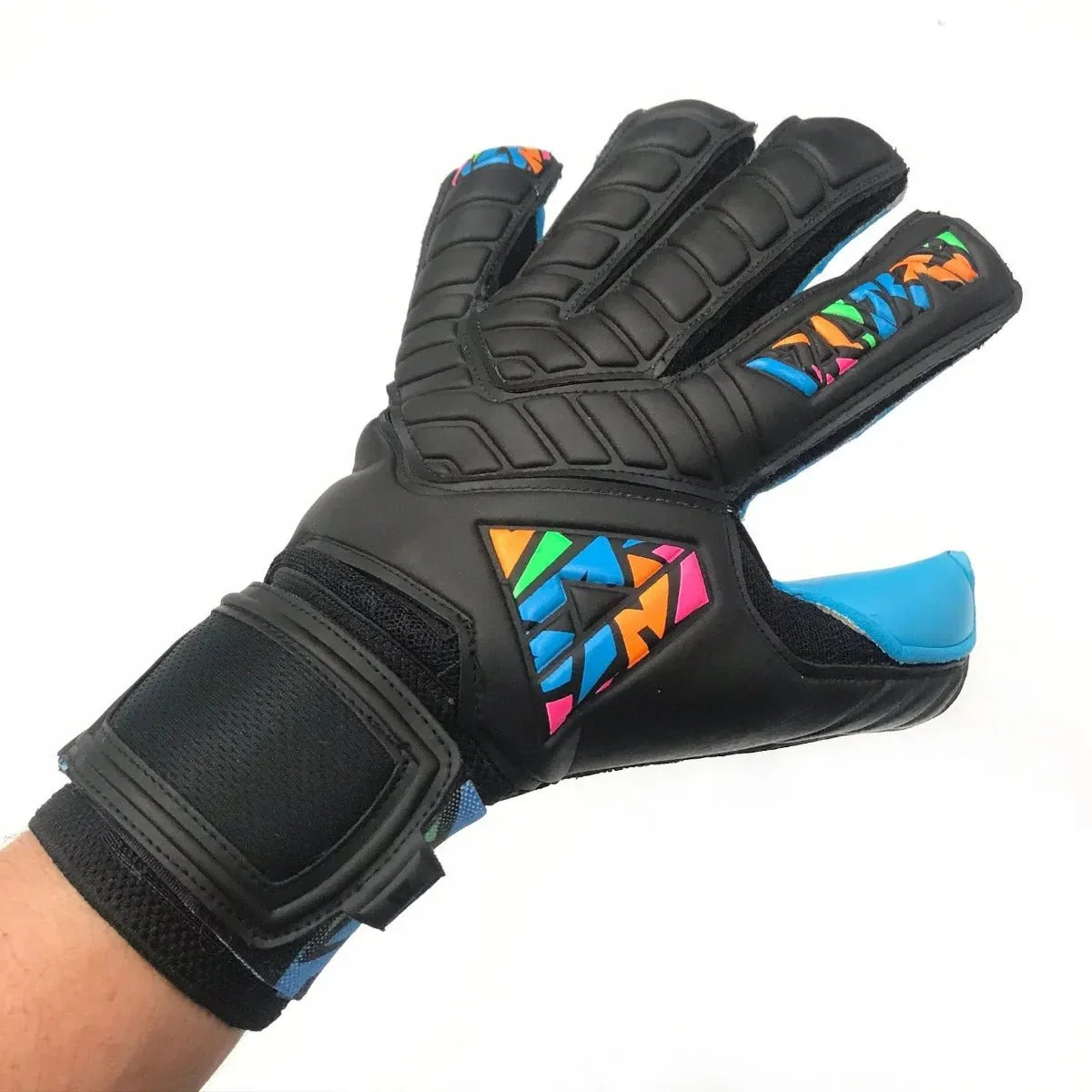 Aviata Halcyon Graffiti Goalkeeper Gloves - Black-Graffiti - Image 2