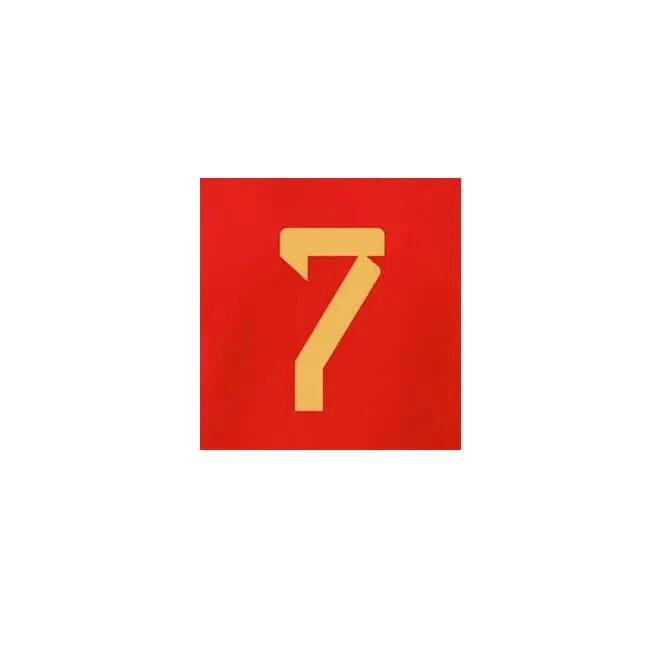 Belgium 2022-23 Home De Bruyne #7 Jersey Name Set - Image 2