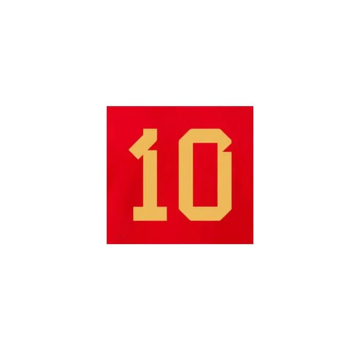 Belgium 2022-23 Home E. Hazard #10 Jersey Name Set - Image 2