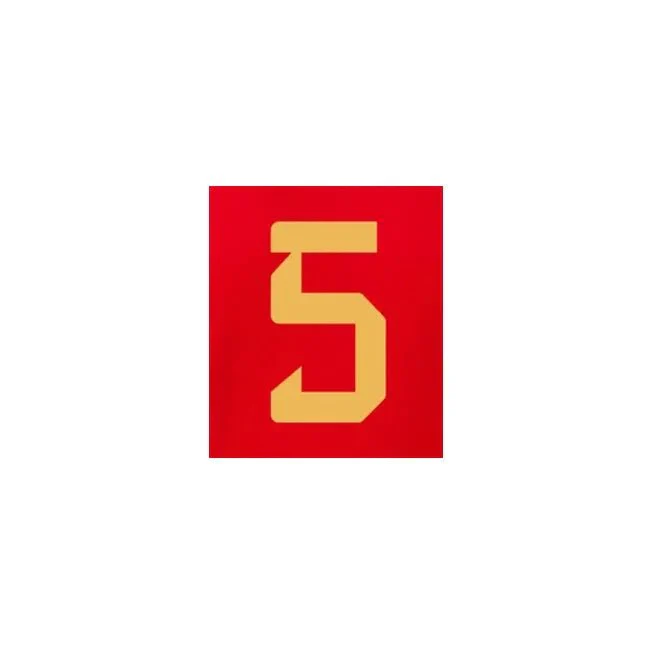 Belgium 2022-23 Home Vertonghen #5 Jersey Name Set - Image 2