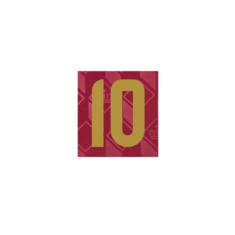 Belgium 2024/25 Home R. Lukaku #10 Jersey Name Set - Image 2