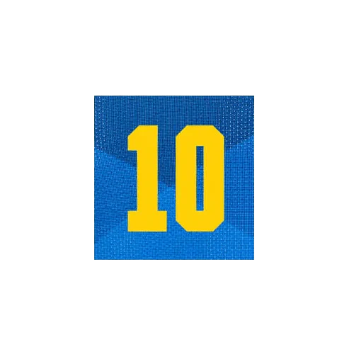 Brazil 2020/21 Away Neymar Jr #10 Jersey Name Set - Image 2