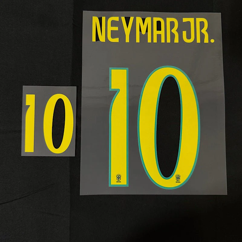Brazil 2024/25 NEYMAR JR  Away Official Name Set