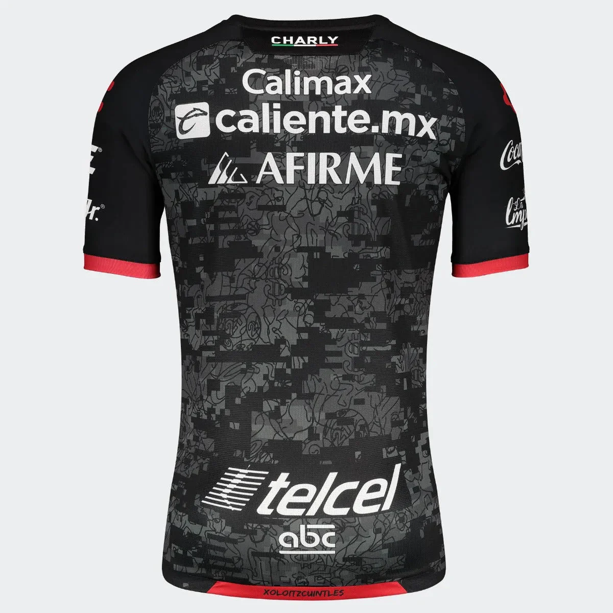 Charly 2020-21 Xolos Home Jersey - Black - Image 2