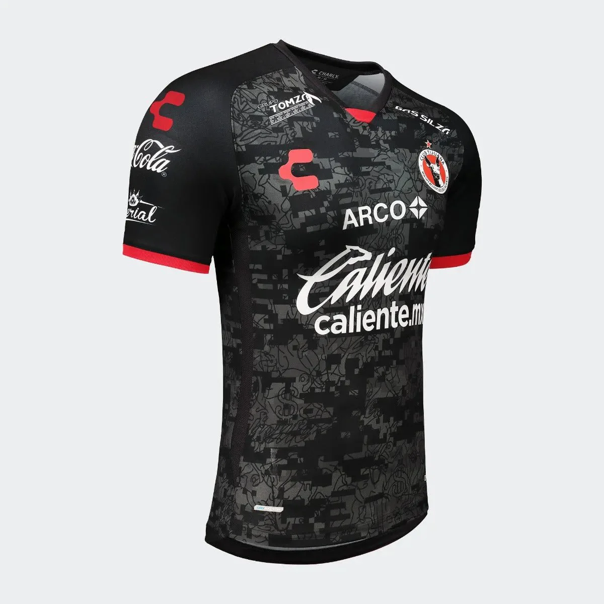 Charly 2020-21 Xolos Home Jersey - Black - Image 3