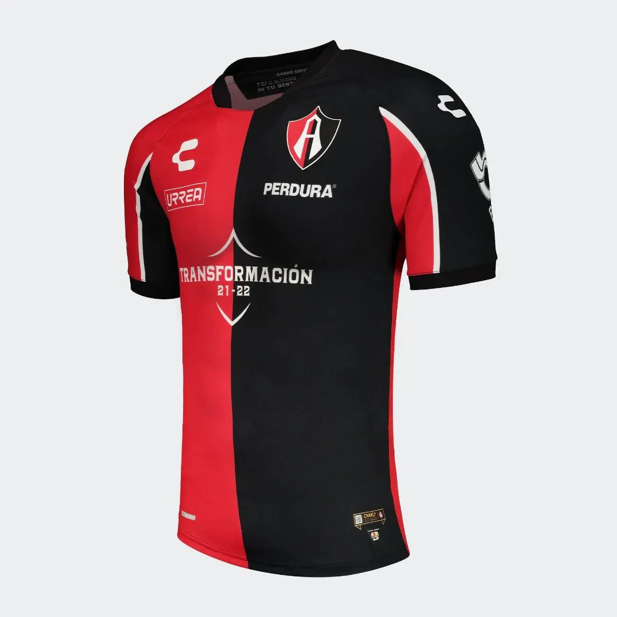 Charly 2021-22 Atlas Home Jersey - Red-Black - Image 3