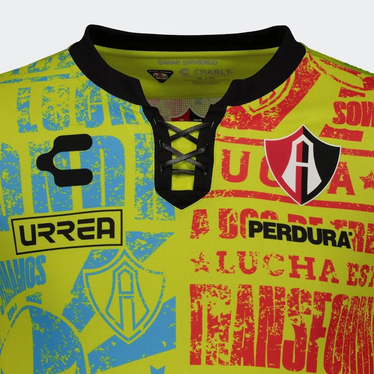 Charly 2021-22 Atlas Third Jersey - Yellow-Red-Blue - Image 6