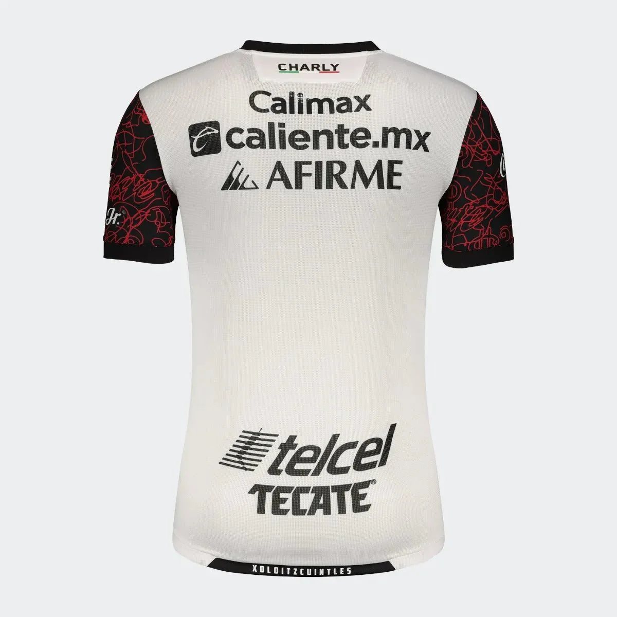Charly 2021-22 Club Tijuana Away Jersey - White-Black - Image 2