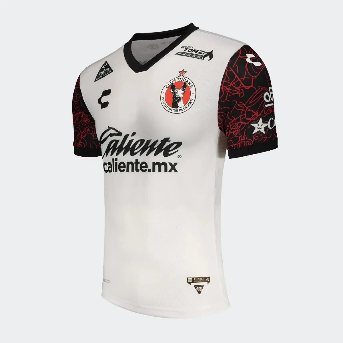 Charly 2021-22 Club Tijuana Away Jersey - White-Black - Image 3