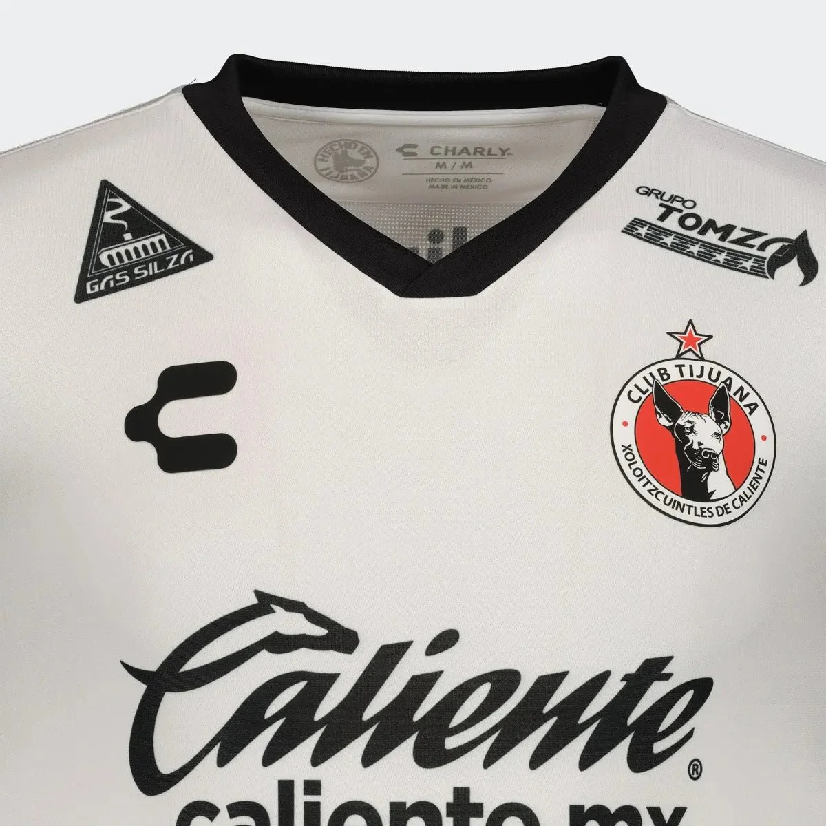 Charly 2021-22 Club Tijuana Away Jersey - White-Black - Image 4
