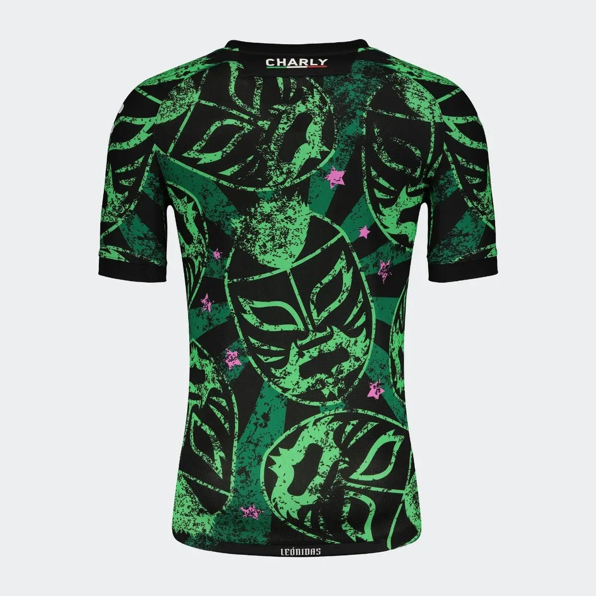 Charly 2021-22 Leon Third Jersey - Black-Green - Image 2