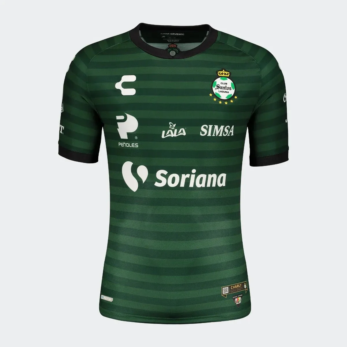 Charly 2021-22 Santos Laguna Away Jersey - Green