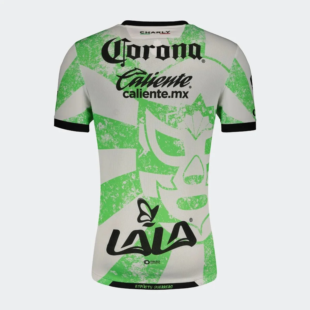 Charly 2021-22 Santos Laguna Third Jersey - White-Green - Image 2