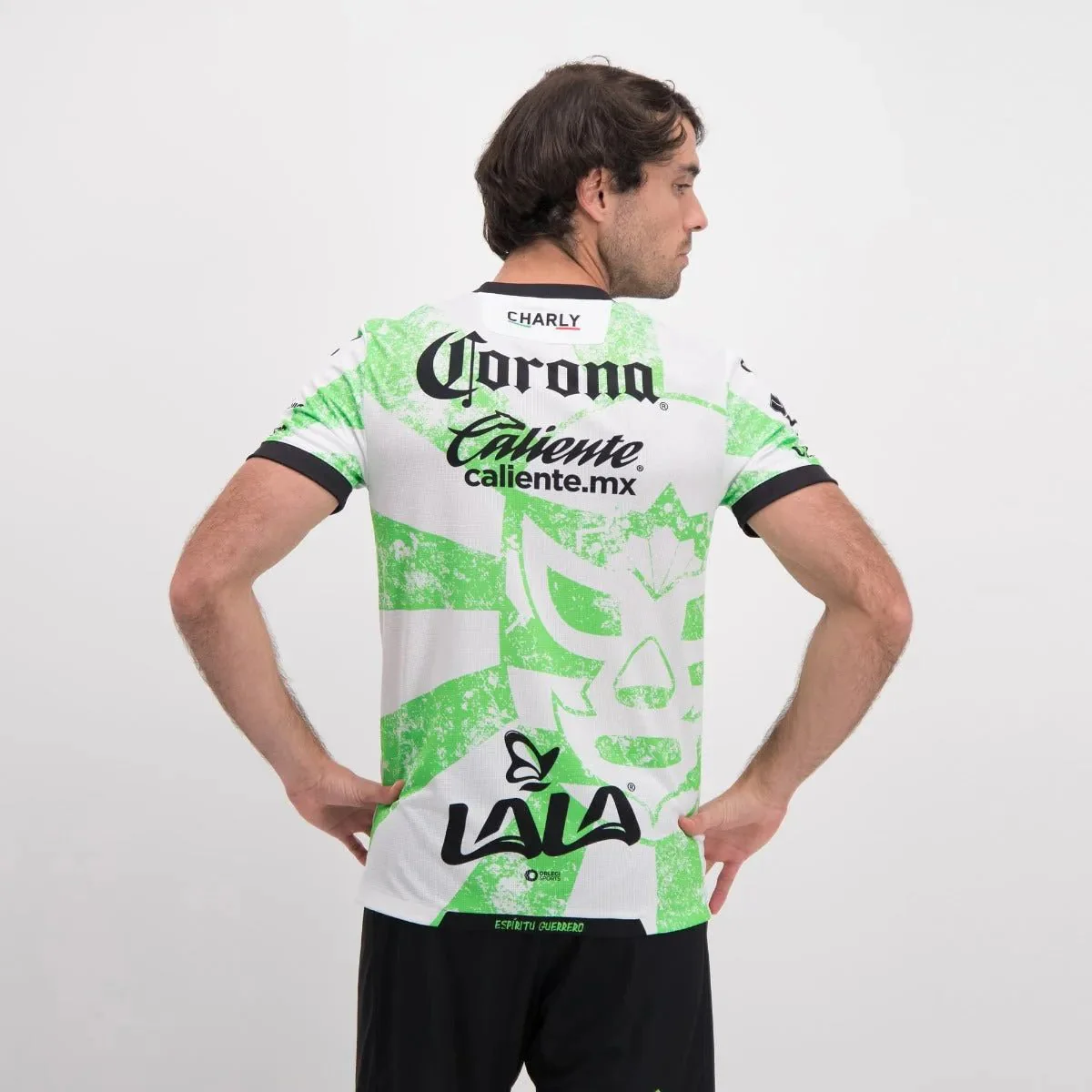 Charly 2021-22 Santos Laguna Third Jersey - White-Green - Image 4