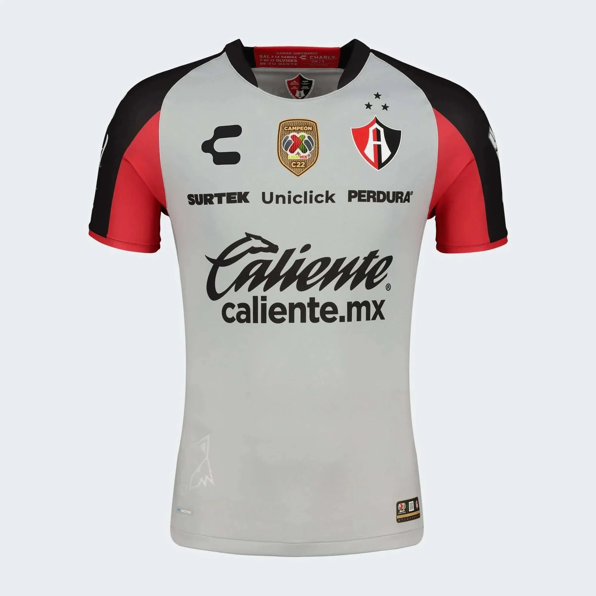 Charly 2022-23 Atlas Away Jersey - Grey