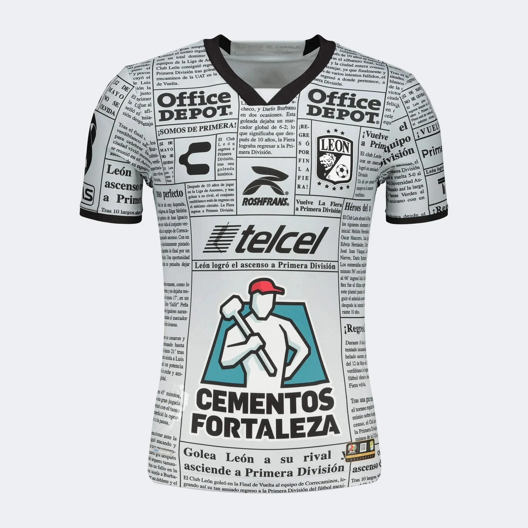 Charly 2022-23 Leon Away Jersey - Grey