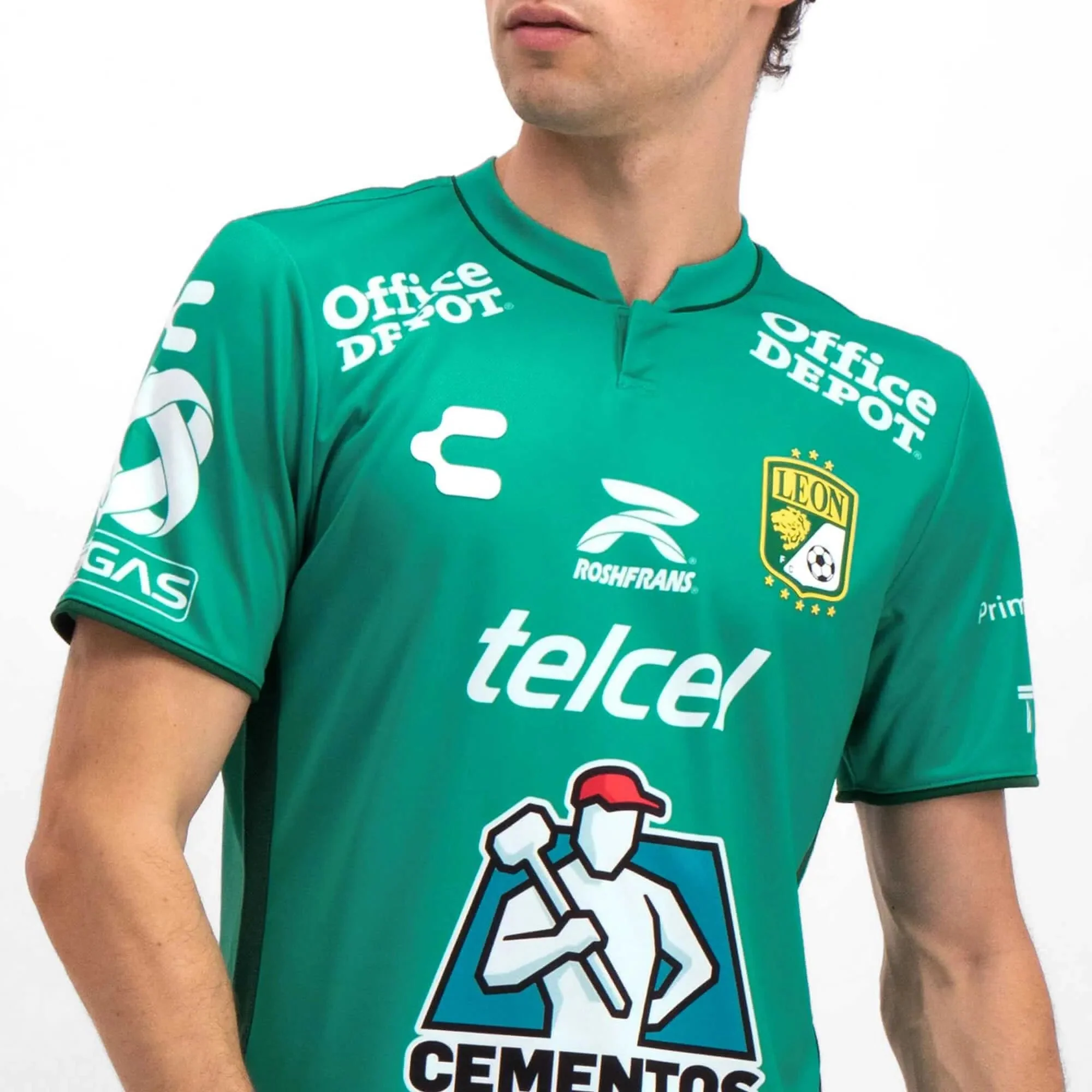 Charly 2023-24 Leon Men's Stadium Home Jersey - Image 4