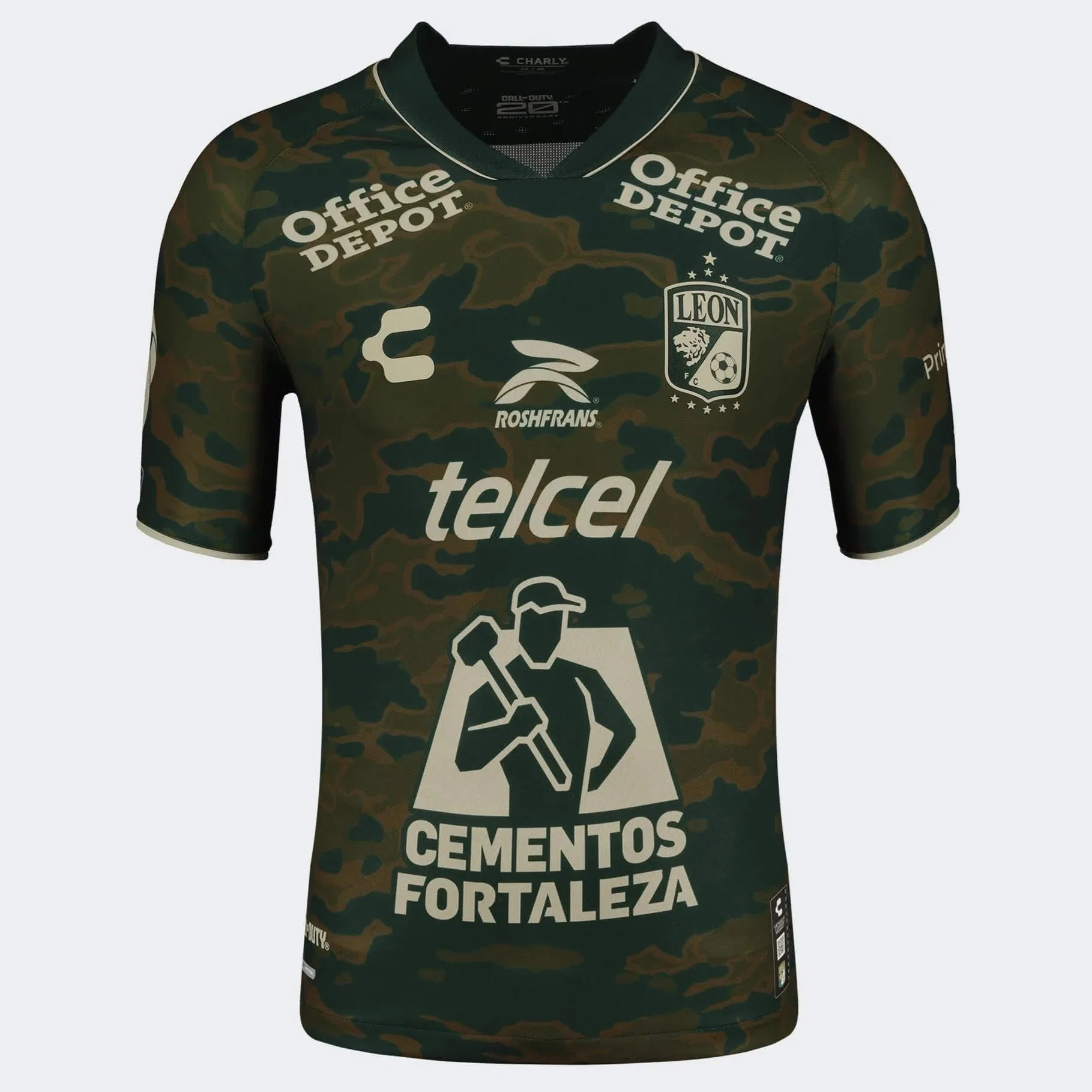 Charly 2023-24 Leon Men's Stadium Third Call of Duty Special Edition Jersey