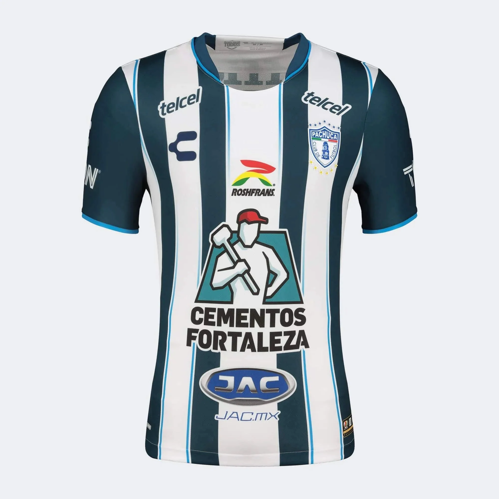 Charly 2023-24 Pachuca Men's Stadium Home Jersey