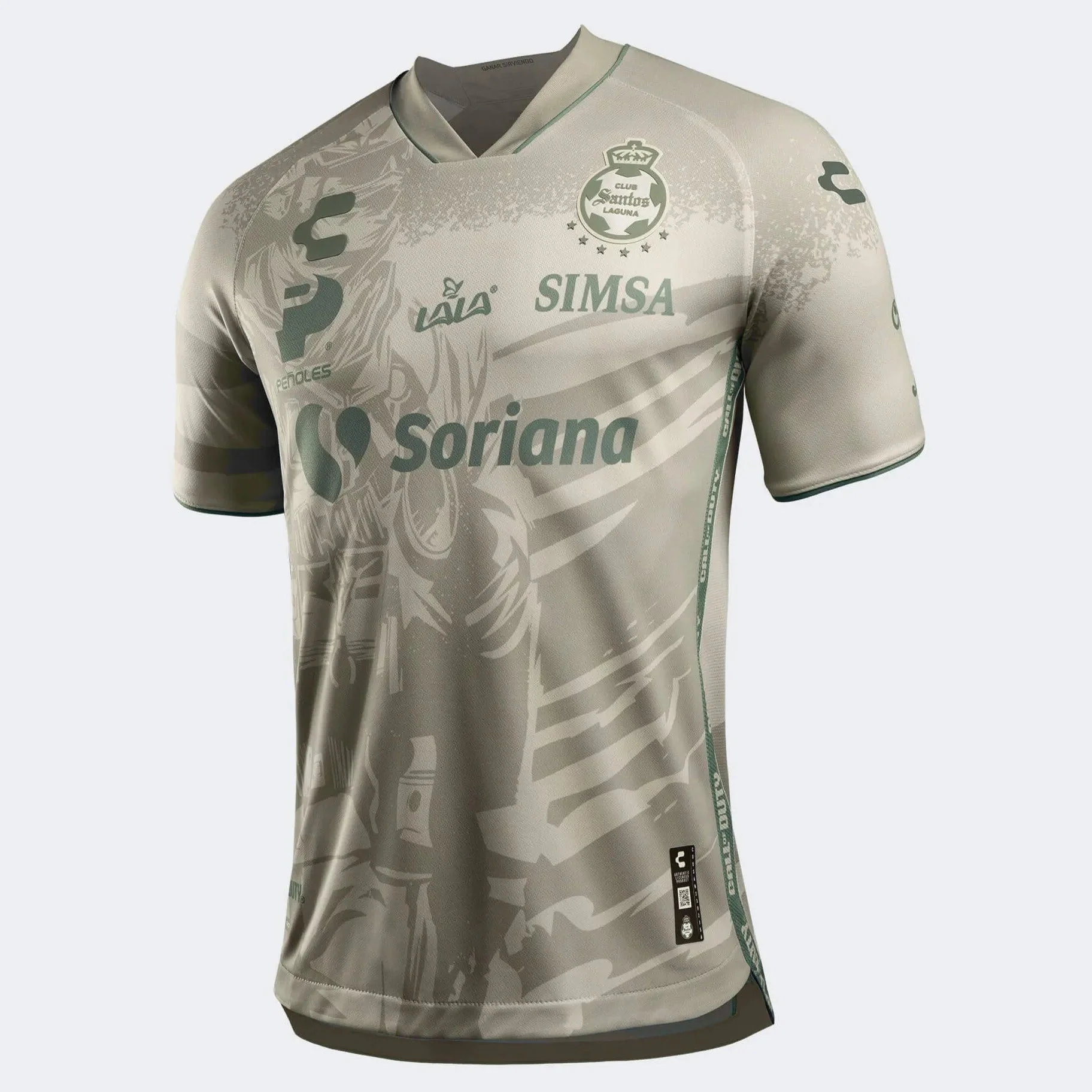 Charly 2023-24 Santos Stadium Third Call of Duty Special Edition Jersey - Image 2