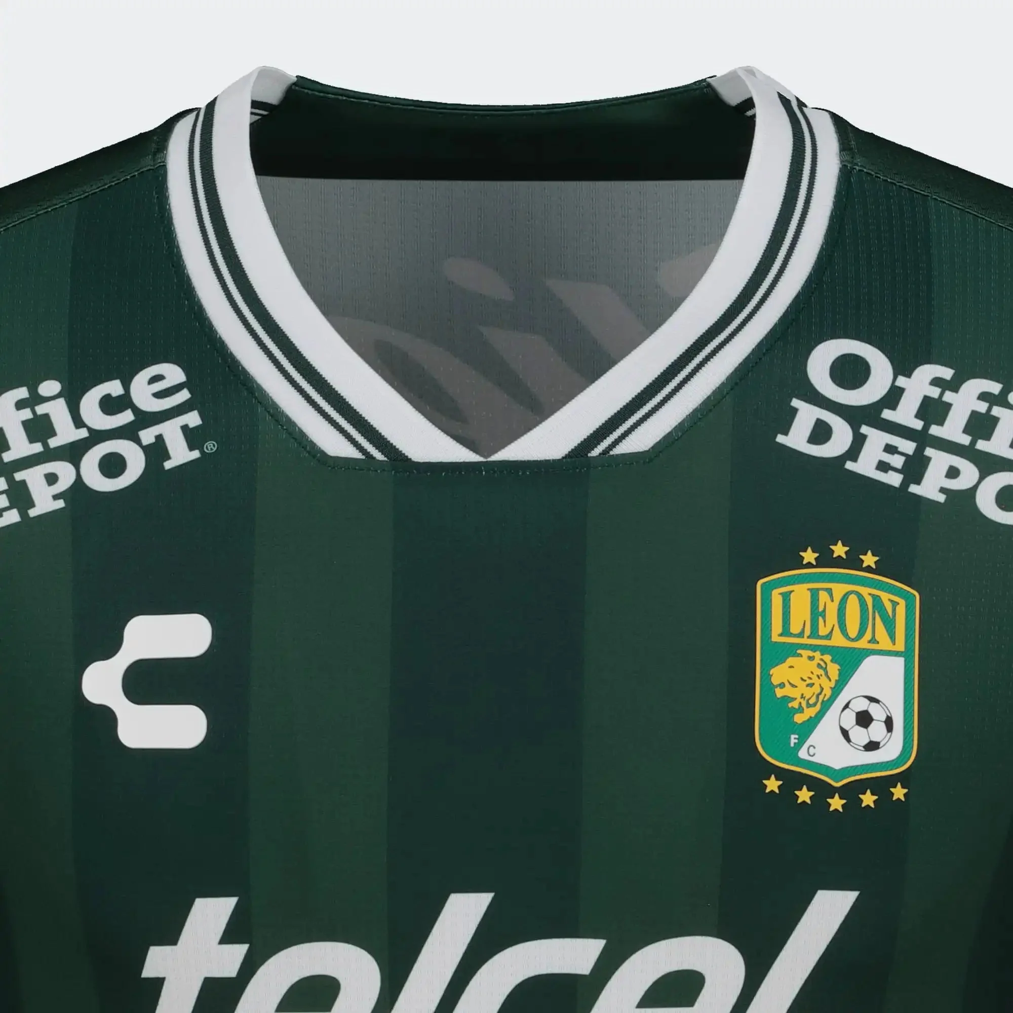 Charly 2025-26 Leon Men's Stadium Home Long-Sleeve Soccer Jersey - Image 4