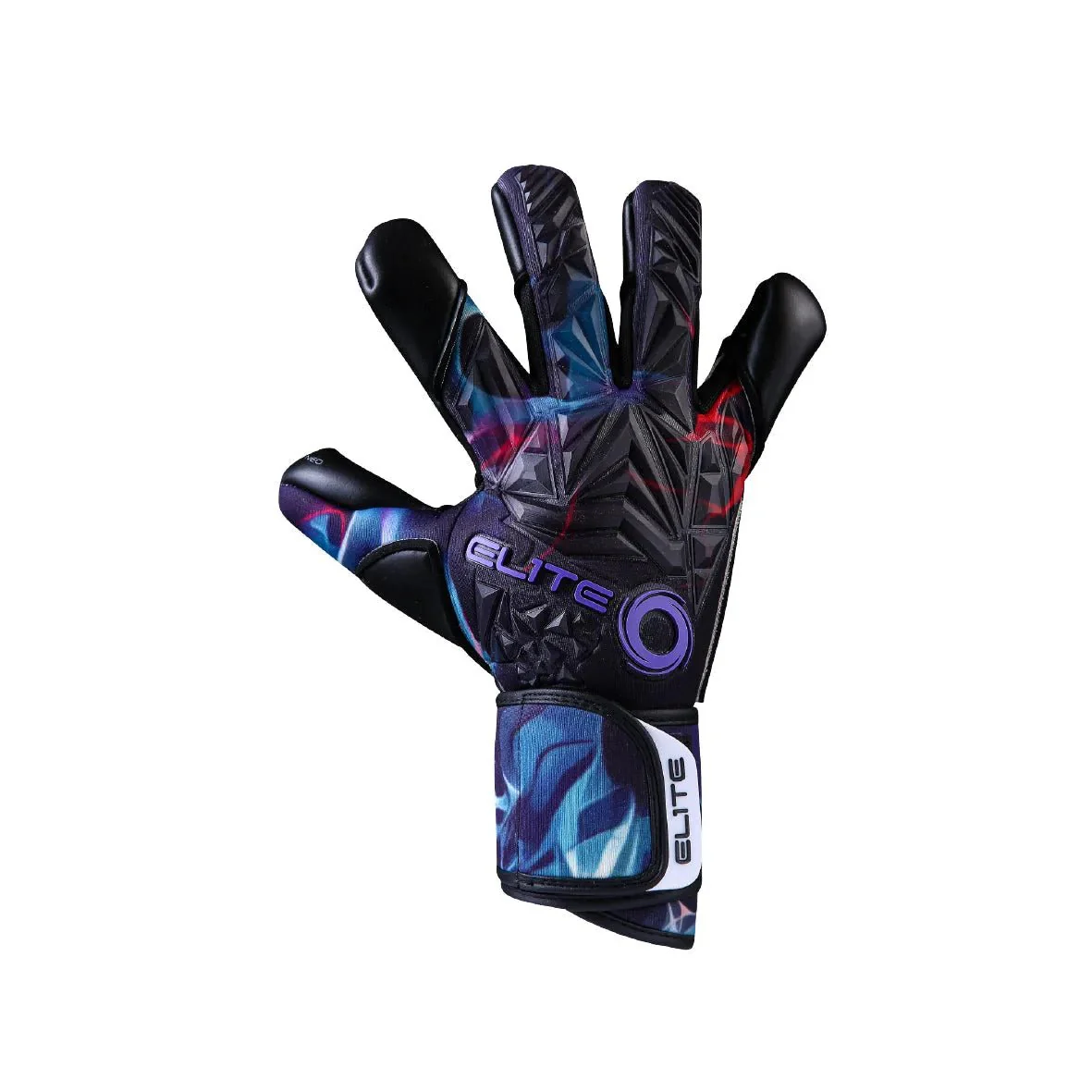 Elite Sport 2020 Ignis Goalkeeper Glove - Black-Red-Purple - Image 2