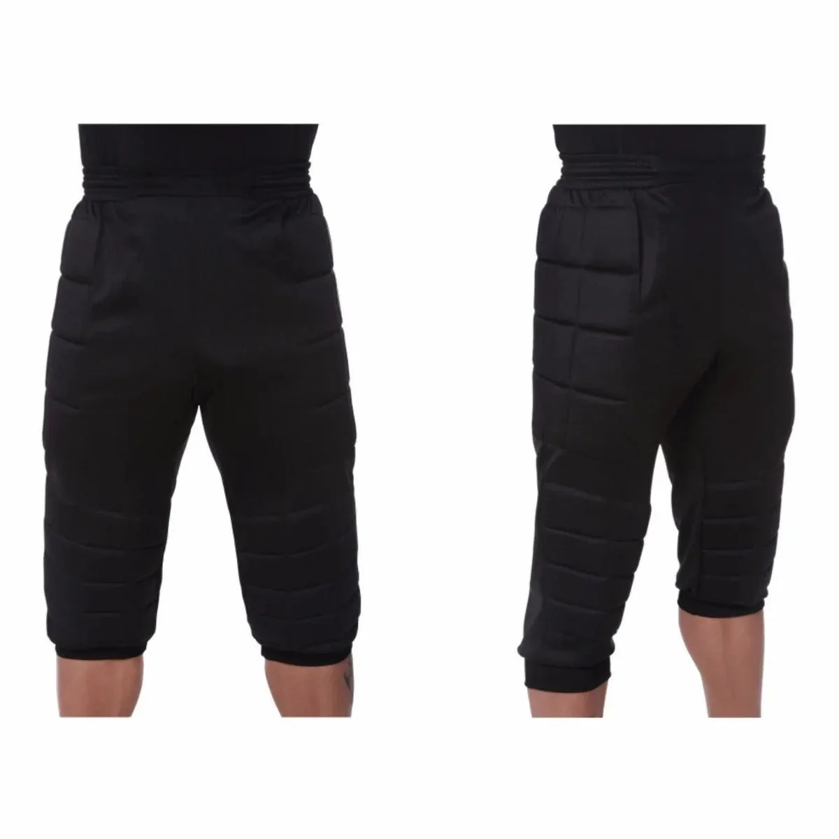 Elite Sport Elite Pro Goalkeeper Three Quarter Pants - Black