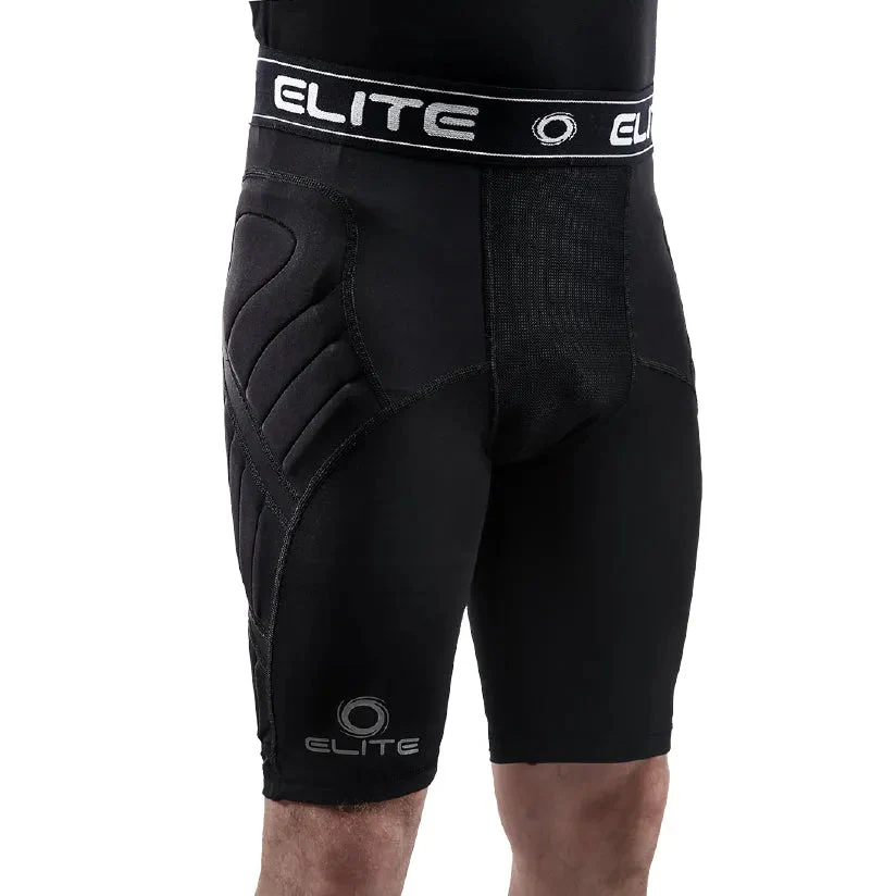 Elite Sport Goalkeeper Elite BaDS Youth Compression Shorts 3 MM - Black