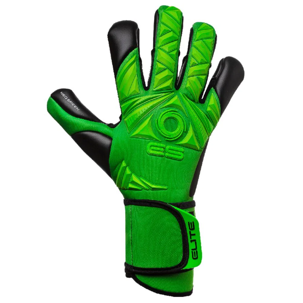 Elite Sport Neo Green Goalkeeper Glove - Green - Image 2