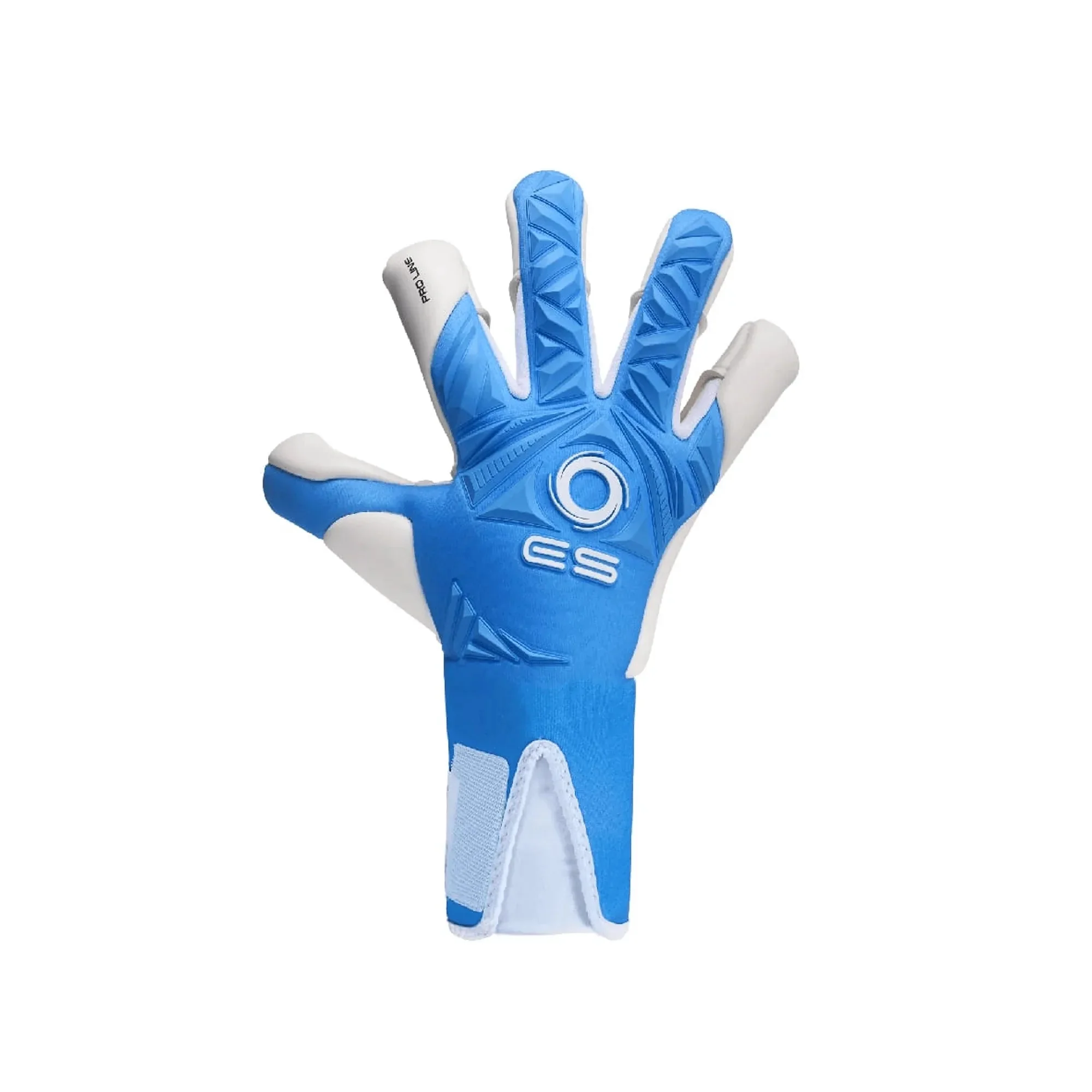 Elite Sport Neo Revolution Blue Goalkeeper Gloves - Blue-White - Image 2
