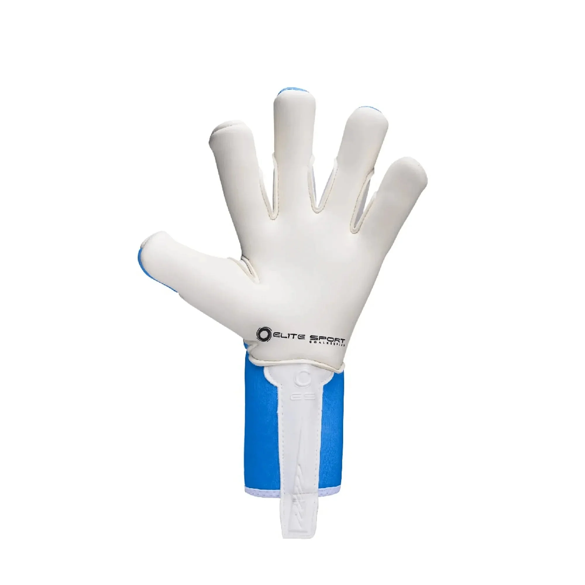 Elite Sport Neo Revolution Blue Goalkeeper Gloves - Blue-White - Image 3