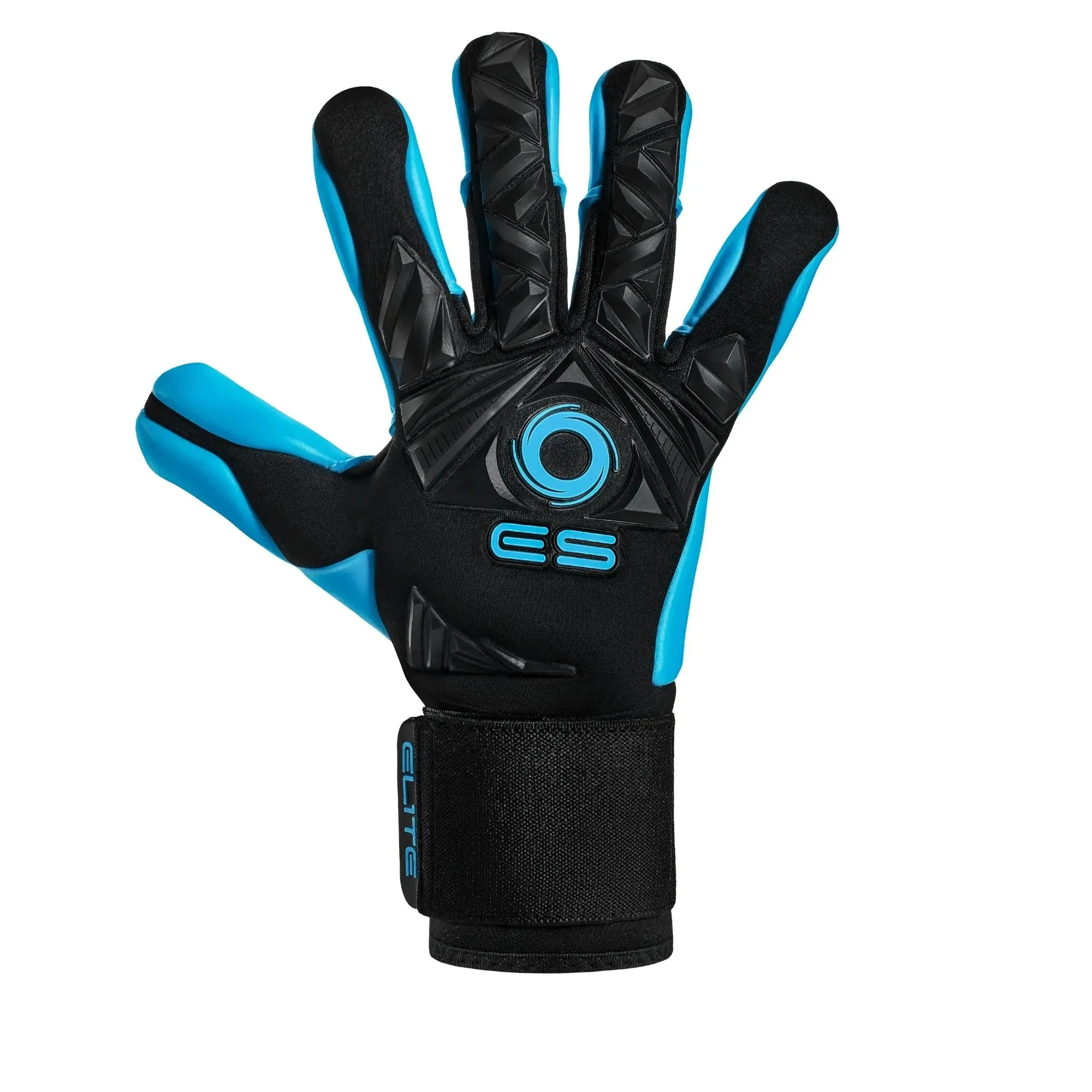 Elite Sport Revolution II Combi Aqua Goalkeeper Gloves - Image 2