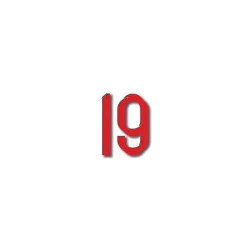 England 2018 Home Rashford #19 Jersey Name Set - Image 2