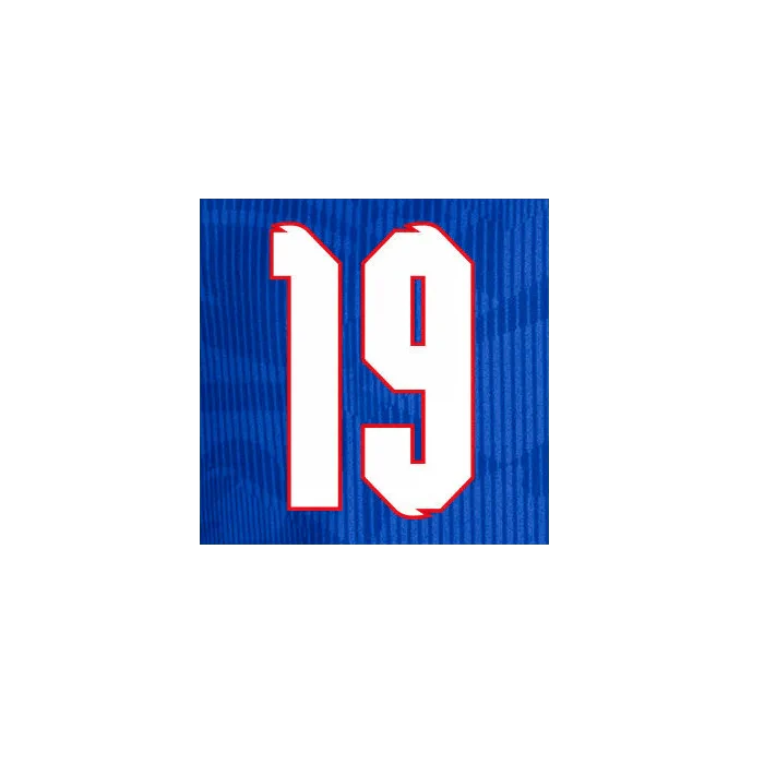England 2020/21 Away Mount #19 Jersey Name Set - Image 2