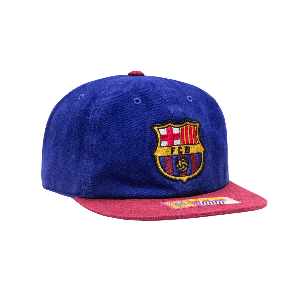 Fan Ink Collection Barcelona Swingman Snapback Hat - Image 4