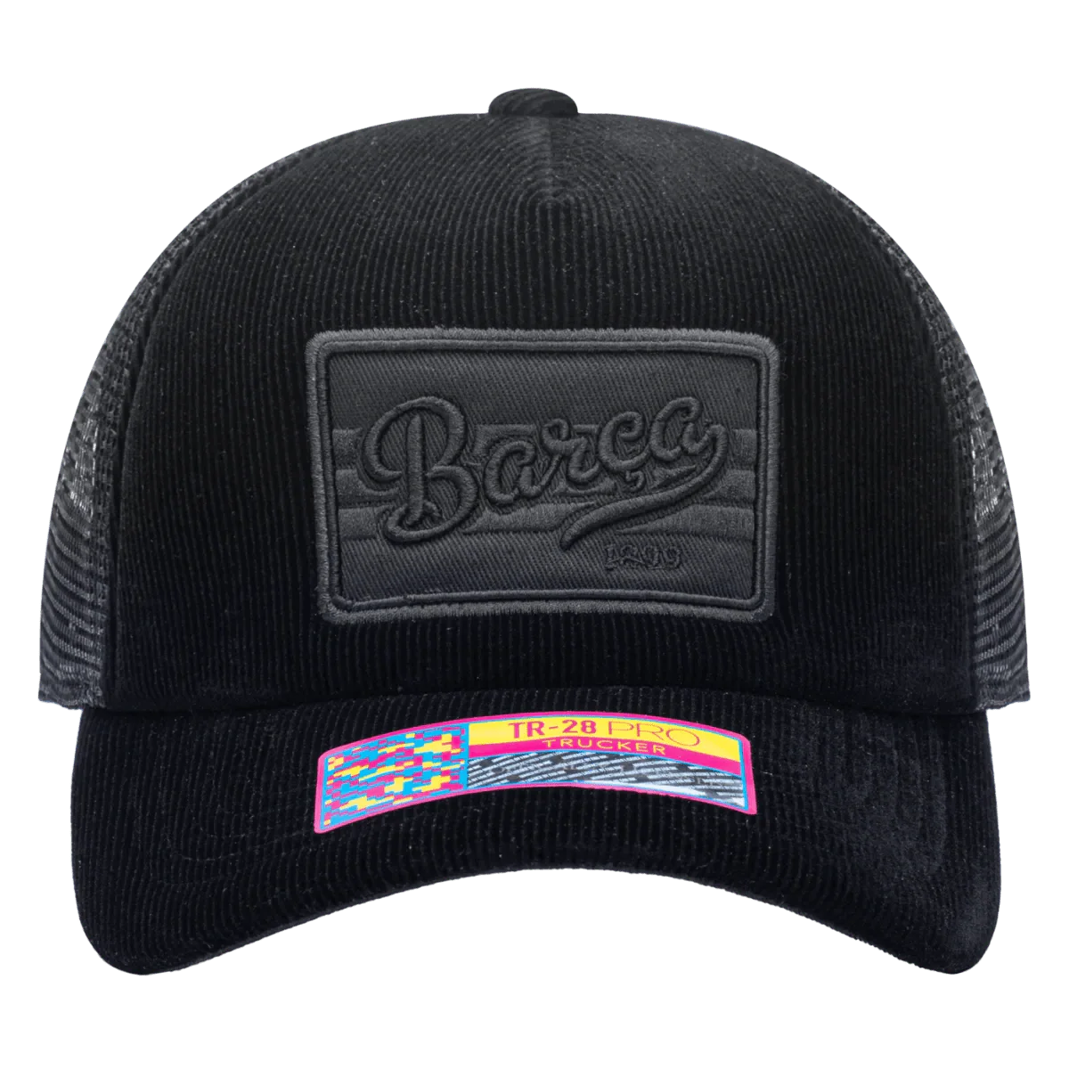 Fan Ink Collection Barcelona Signature Truck Hat - Black