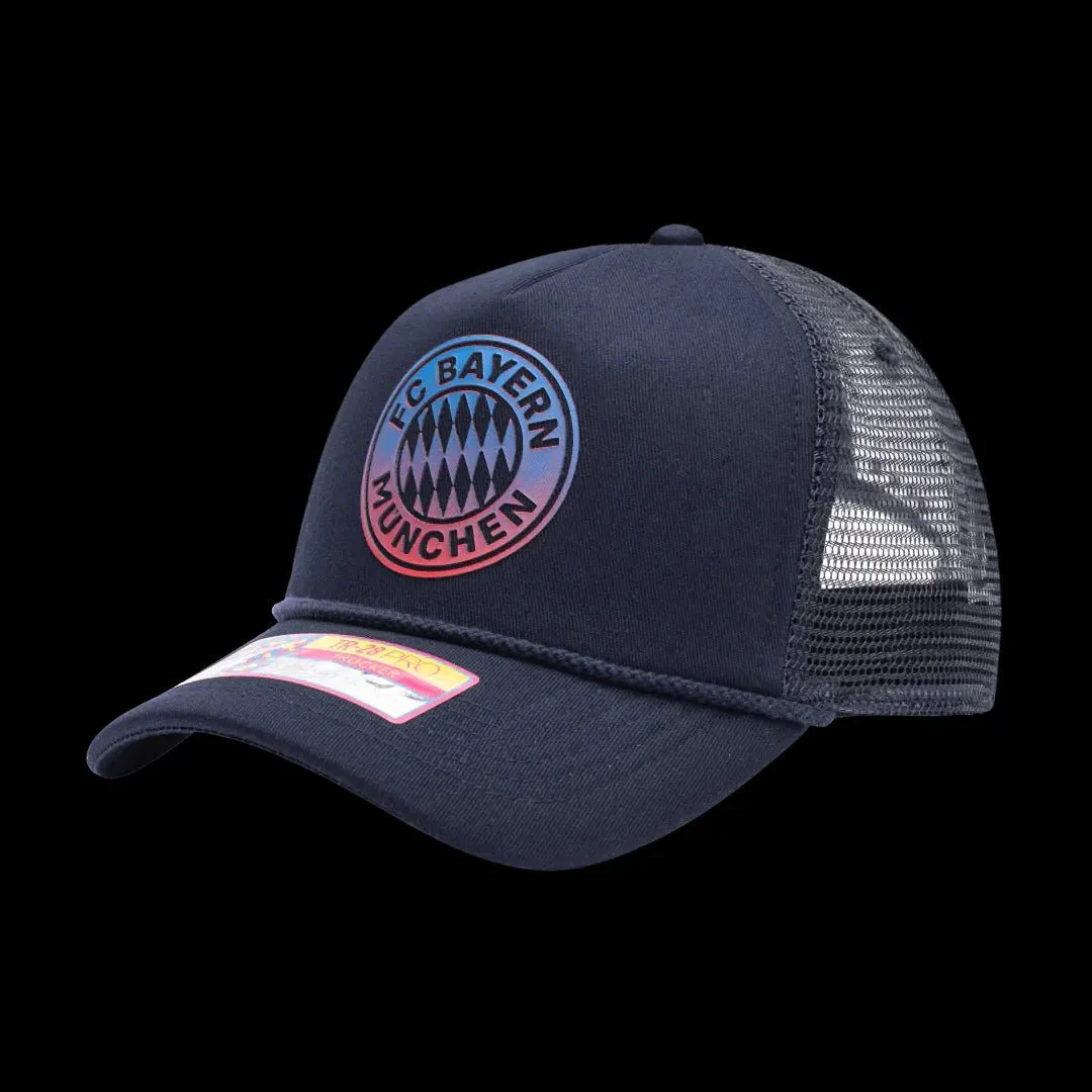 Fan Ink Collection Bayern Munich Atmosphere Trucker Hat - Navy - Image 3