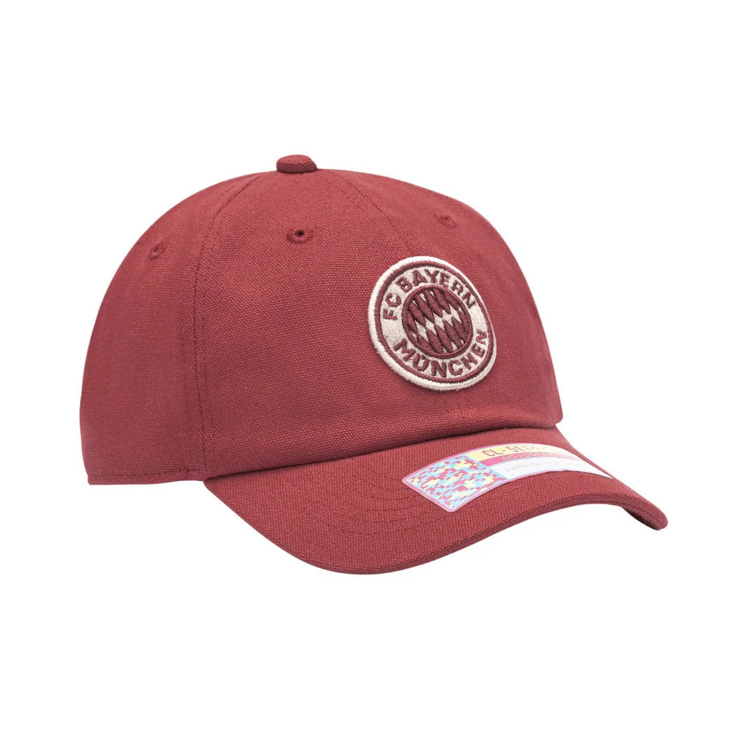 Fan Ink Collection Bayern Munich Swatch Classic Adjustable Hat - Red - Image 4