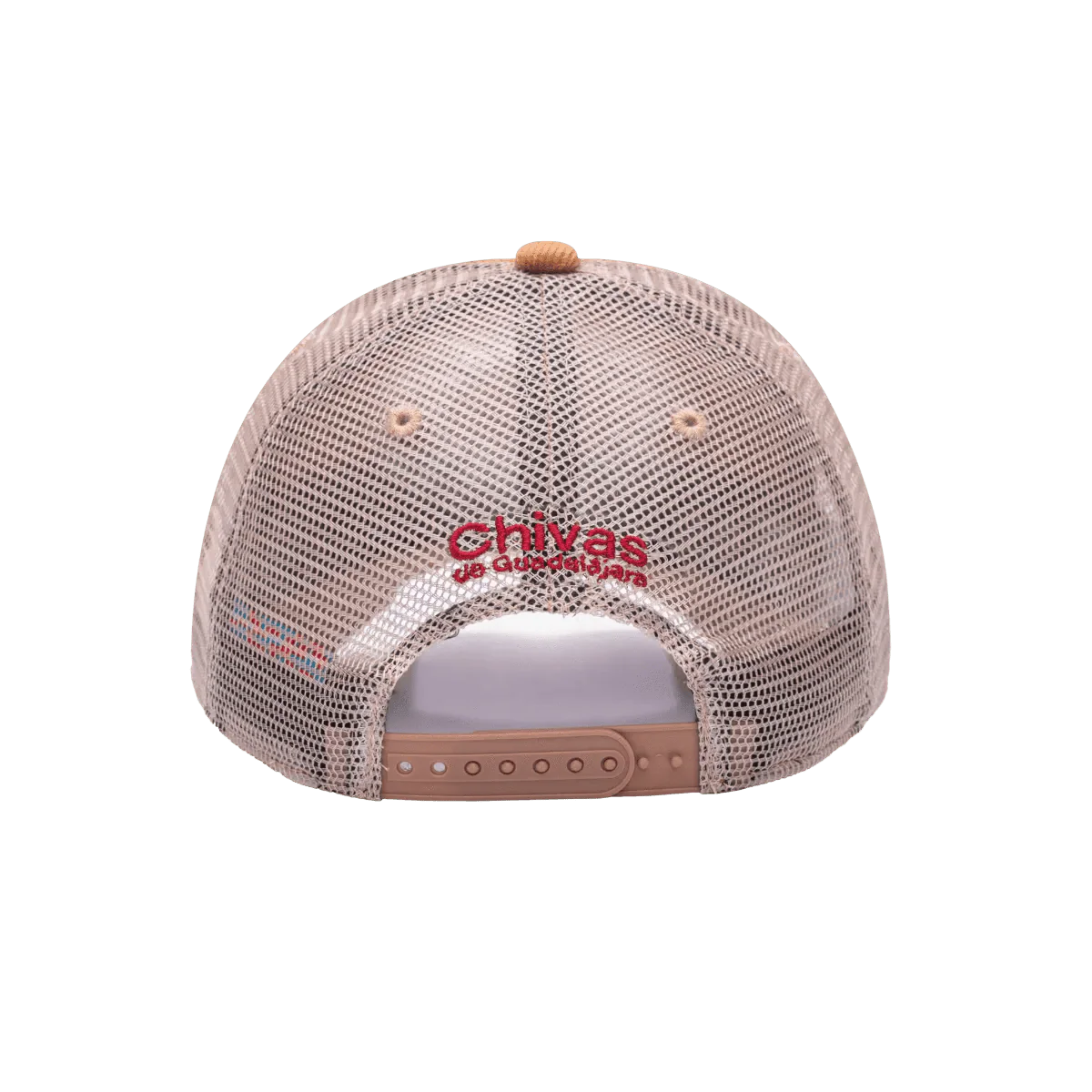 Fan Ink Collection Chivas Camionero Trucker Hat - Brown