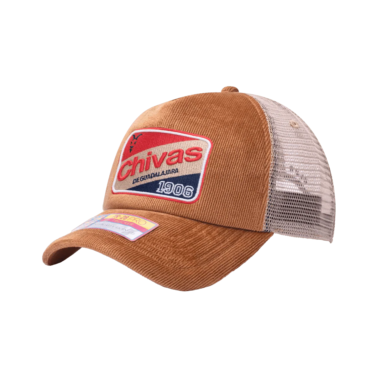 Fan Ink Collection Chivas Camionero Trucker Hat - Brown - Image 2