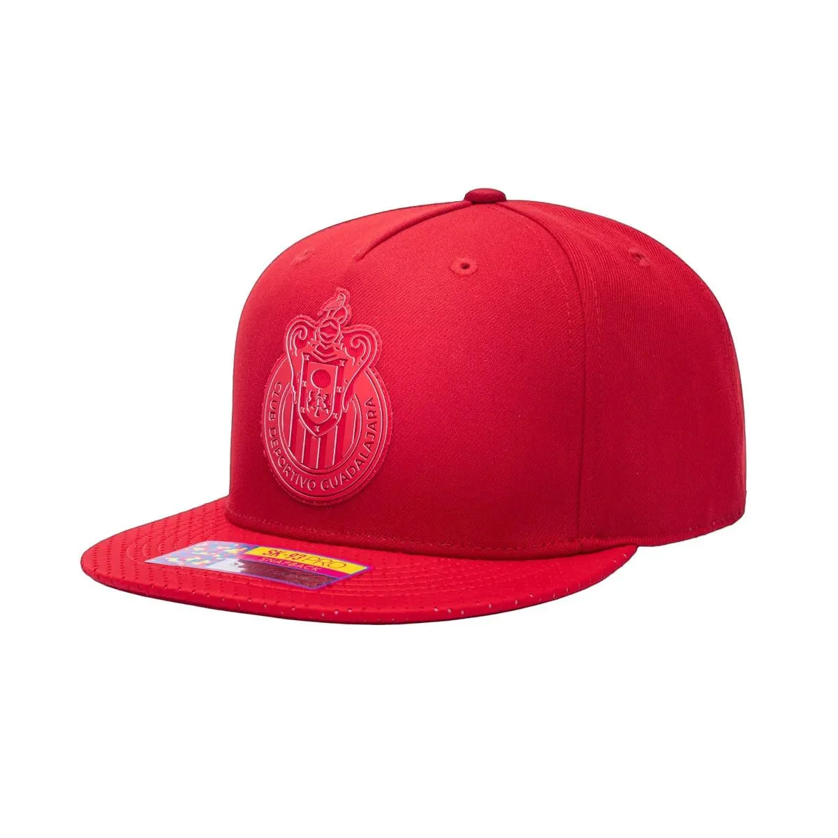 Fan Ink Collection Chivas Elite Snapback Hat - Red - Image 2