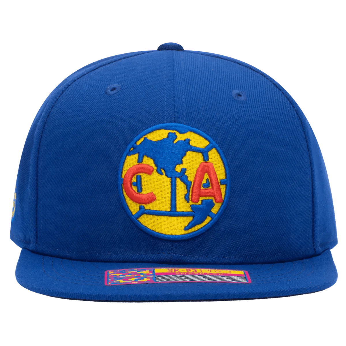 Fan Ink Collection Club America 105TH Anniversary Retro Snapback - Royal