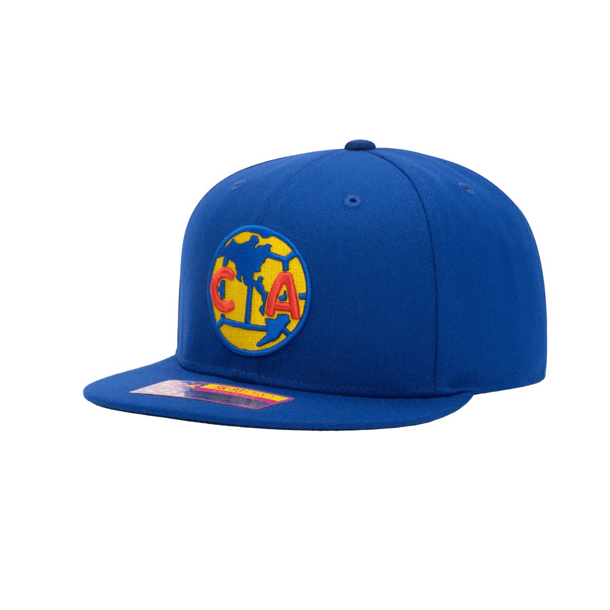 Fan Ink Collection Club America 105TH Anniversary Retro Snapback - Royal - Image 2